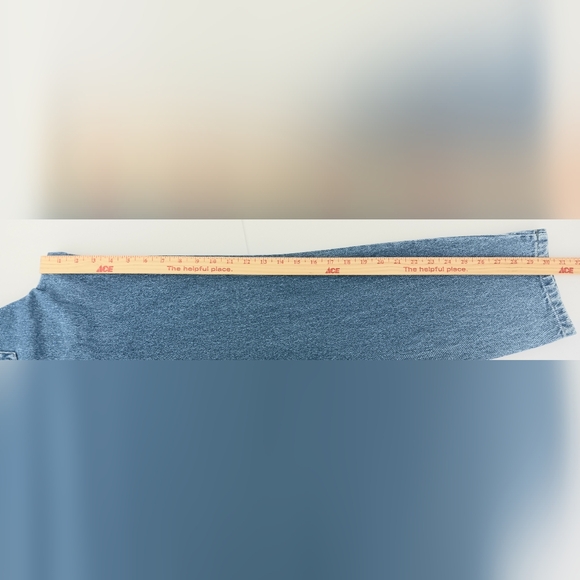 Mondi Vtg Gold Embroidered Blue Denim Jacket & Jeans Set Waist 24" Pre-owned - Picture 14 of 16